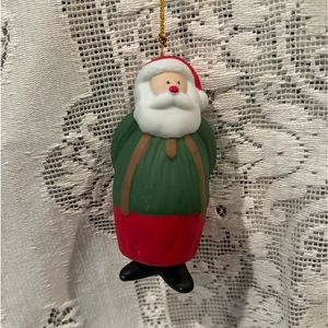 Santa Bell ornament Cute!